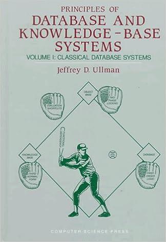 principles of database and knowledge base systems vol. 1 1st edition jeffrey d. ullman 0716781581,
