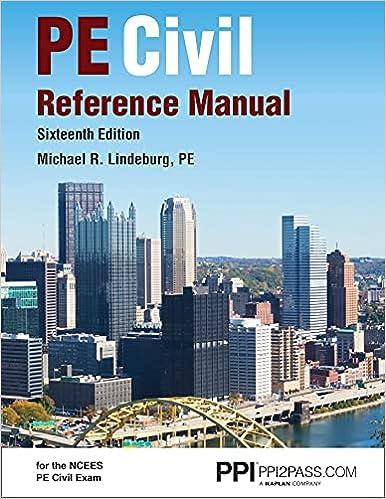 ppi pe civil reference manual a comprehensive civil engineering review book 16th edition michael r. lindeburg