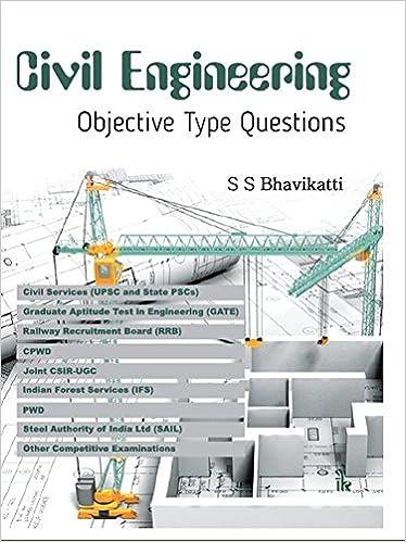 civil engineering objective type questions 1st edition s s bhavikatti 9789384588311