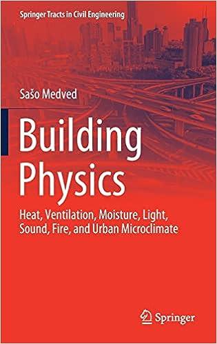 building physics heat ventilation moisture light sound fire and urban microclimate 1st edition sašo medved