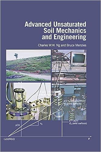 advanced unsaturated soil mechanics and engineering 1st edition charles wang wai ng, bruce menzies