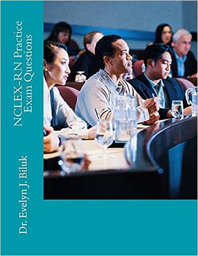 nclex-rn practice exam questions 1st edition dr. evelyn j biluk 1499615558, 978-1499615555