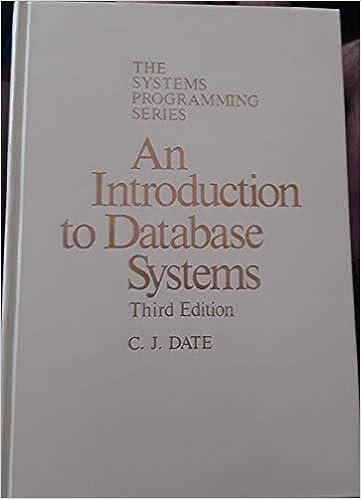 an introduction to database systems 3rd edition c. j. date 0201144719, 978-0201144710