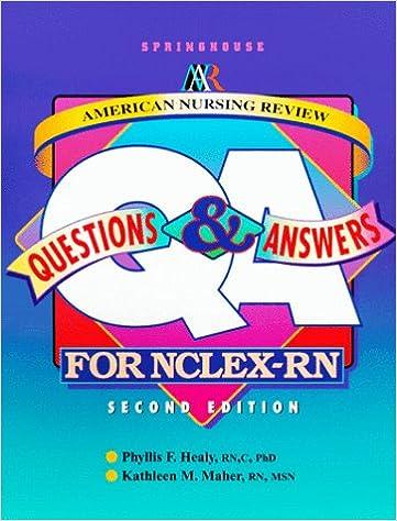 american nursing review questions and answers for nclex-rn 2nd edition phyllis f. healy 0874349834,