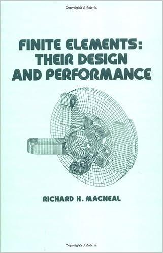finite elements their design and performance 1st edition richard h. macneal 0824791622, 978-0824791629
