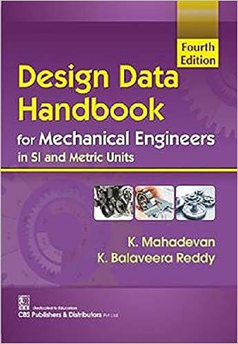 design data handbook for mechanical engineers in si and metric units 4th edition k. mahadevan, balaveera k.