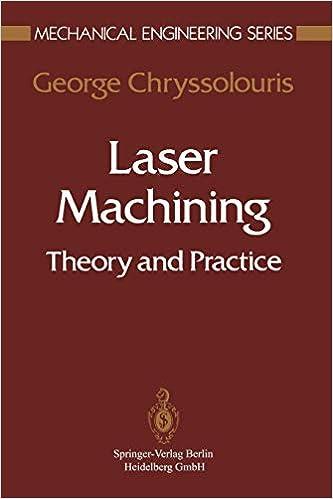 laser machining theory and practice 1st edition george chryssolouris 1475740867, 978-1475740868