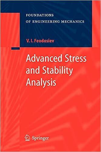 advanced stress and stability analysis 1st edition v.i. feodosiev, sergey a. voronov, sergey v. yaresko