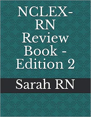 nclex-rn review book edition 2 sarahrn 2nd edition sarah rn b091wcstj7, 979-8734267783