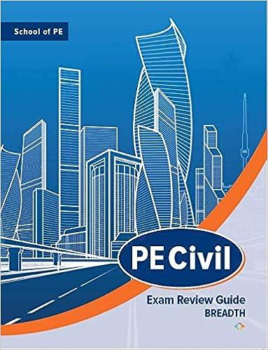pe civil exam review guide breadth 1st edition school of pe 1970105003, 978-1970105001