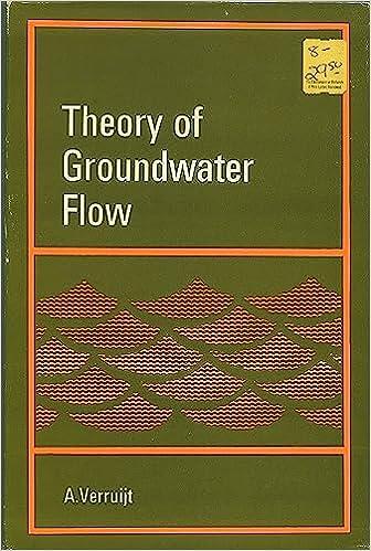 theory of groundwater flow civil engineering hydraulics series 1st edition a. verruijt 0677616600,