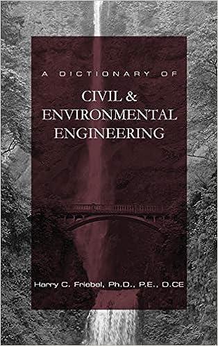 A Dictionary Of Civil And Environmental Engineering