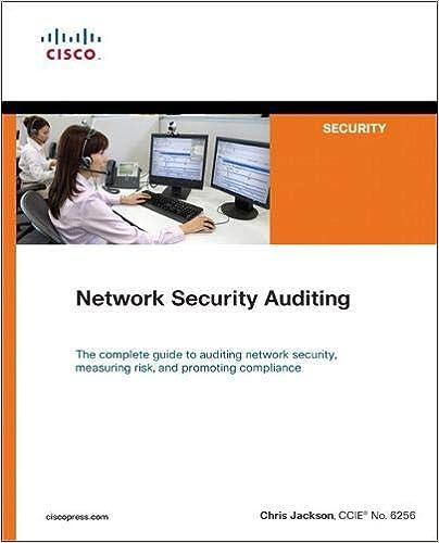 network security auditing the complete guide to auditing network security measuring risk and promoting