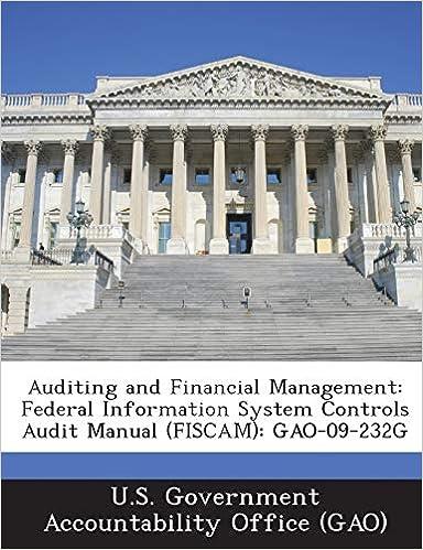 auditing and financial management federal information system controls audit manual 1st edition u.s.