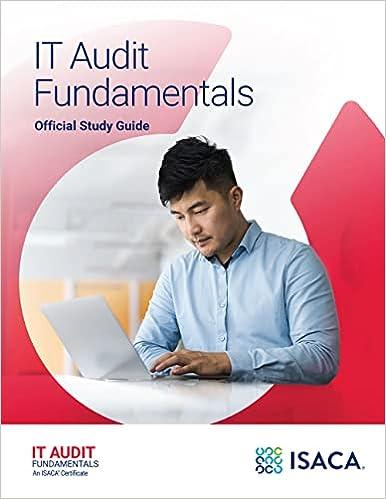 it audit fundamentals study guide 1st edition isaca 1604209402, 978-1604209402