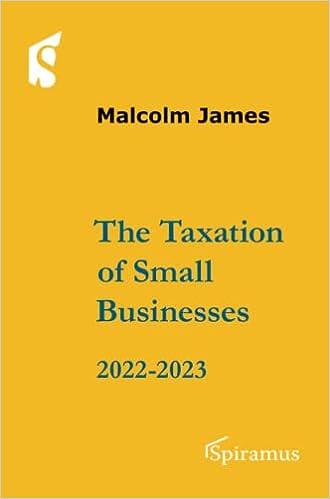 the taxation of small businesses 2022 2023 15th edition malcolm james 1913507319, 978-1913507312