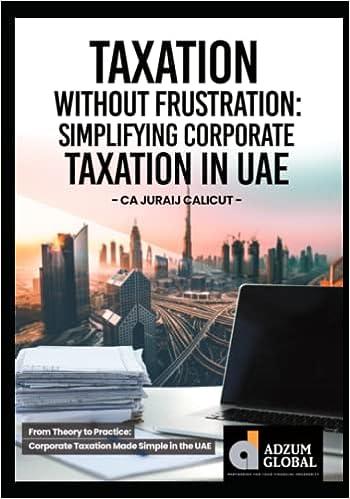 taxation without frustration simplifying corporate taxation in uae 1st edition ca juraij pulkuzhiyil , juraij