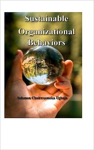 sustainble organizational behavior 1st edition solomon chuwkemeka ugbaja b0c9s7pyv2, 979-8399943121