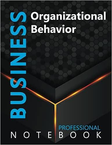 business organizational behavior professional nootbook 1st edition cre8tive press b09hll4f92, 979-8490782513