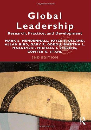 global leadership research practice and development 2nd edition joyce osland, allan bird, gary r. oddou,