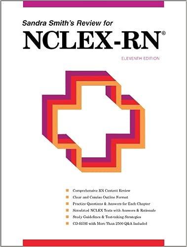 sandra smiths review for nclex-rn 11th edition sandra smith 978-1099781599