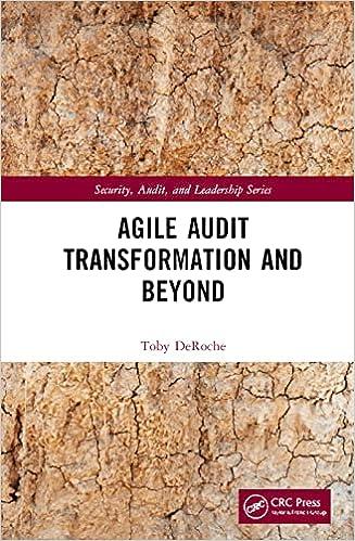 agile audit transformation and beyond 1st edition toby deroche 1032062894, 978-1032062891