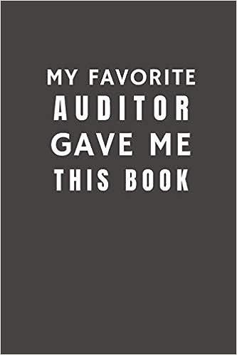 my favorite auditor gave me this book 1st edition funny planner publishing 1676058060, 978-1676058069