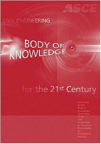 civil engineering body of knowledge for the 21st century 2nd edition body of knowledge committee of the