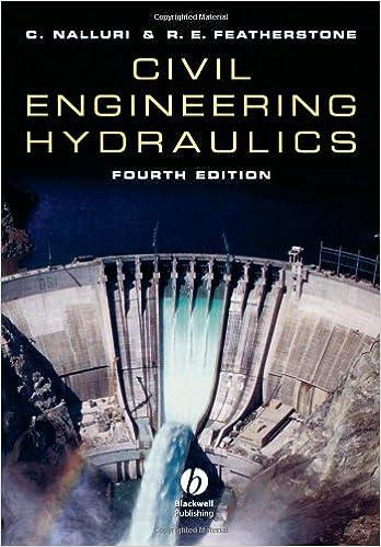 civil engineering hydraulics essential theory with worked examples 4th edition c. nalluri, r. e. featherstone