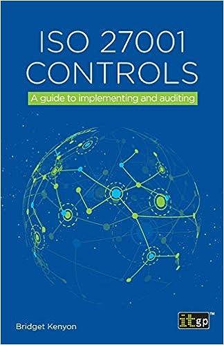 iso 27001 controls a guide to implementing and auditing 1st edition it governance 1787781445, 978-1787781443