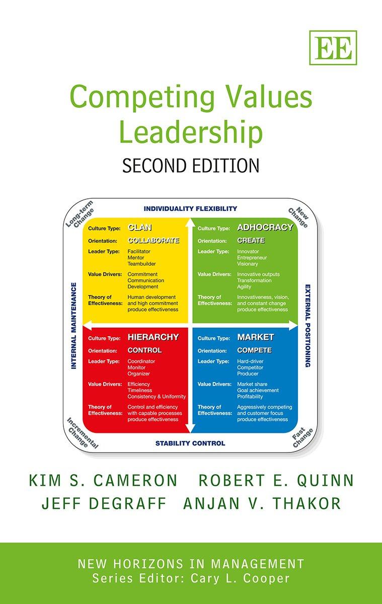 competing values leadership 2nd edition kim cameron, robert quinn, jeff degraff, anjan thakor 1783477121,