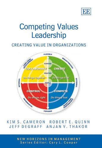 competing values leadership creating value in organizations 1st edition robert e. quinn, jeff degraff, anjan
