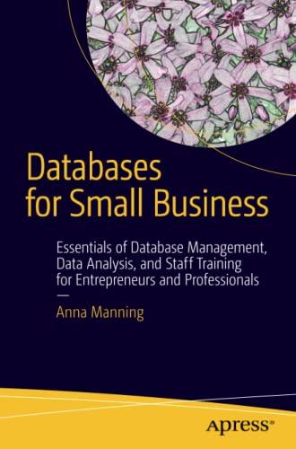 databases for small business essentials of database management data analysis and staff training for