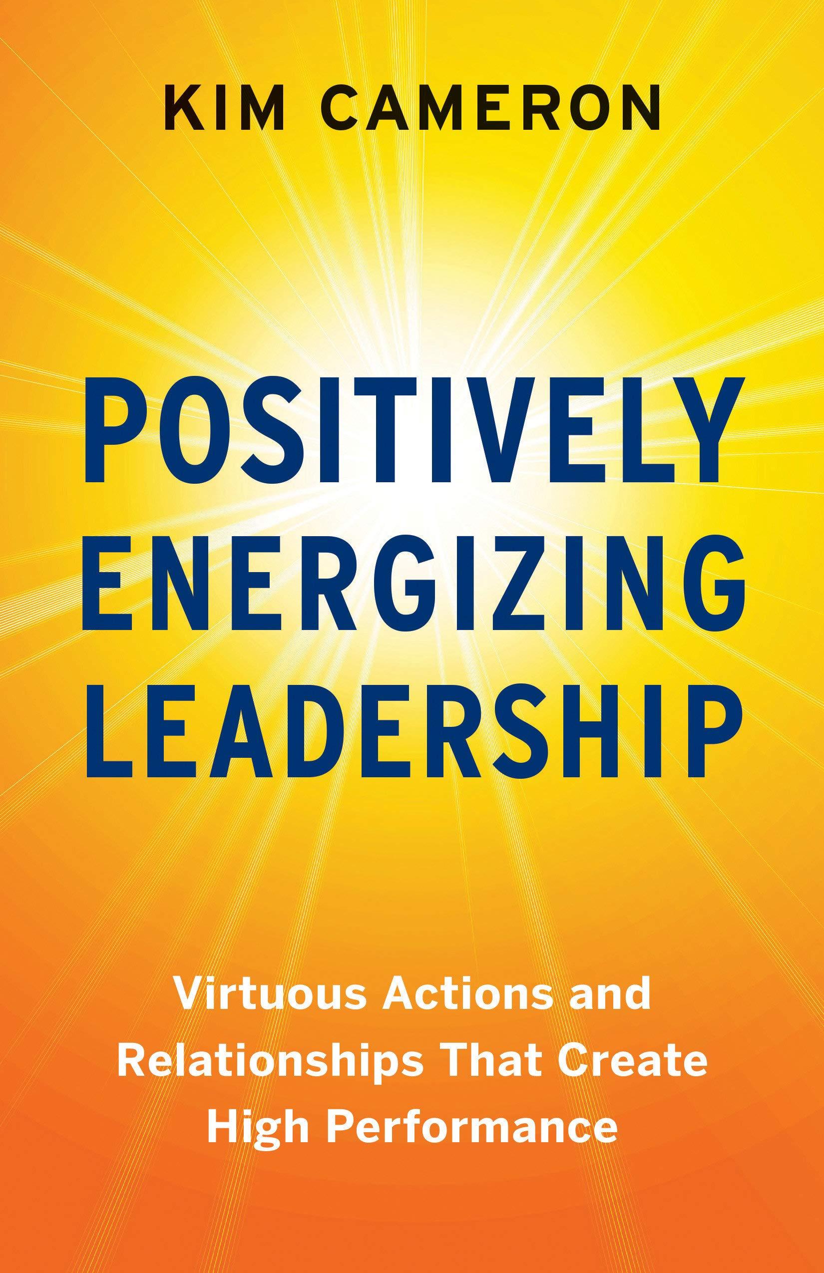 positively energizing leadership virtuous actions and relationships that create high performance 1st edition