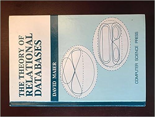 theory of relational databases 1st edition david maier 0914894420, 978-0914894421