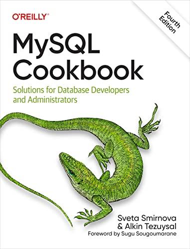 mysql cookbook solutions for database developers and administrators 4th edition sveta smirnova, alkin