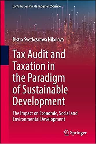 tax audit and taxation in the paradigm of sustainable development the impact on economic social and