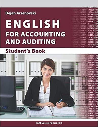 english for accounting and auditing students book 1st edition dejan arsenovski 869212253x, 978-8692122538