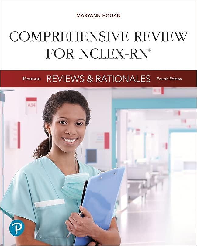 pearson reviews and rationales comprehensive review for nclex-rn 4th edition mary ann hogan 0138025924,