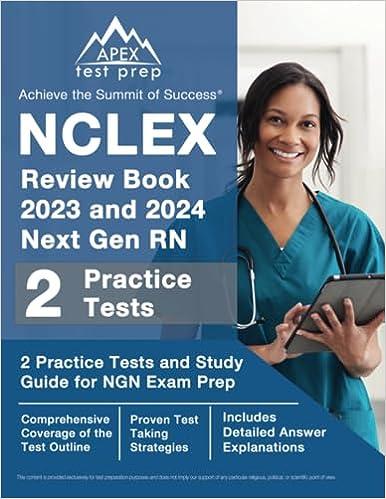 nclex review book 2023 and 2024 next gen rn 2 practice tests and study guide for ngn exam prep 1st edition j.