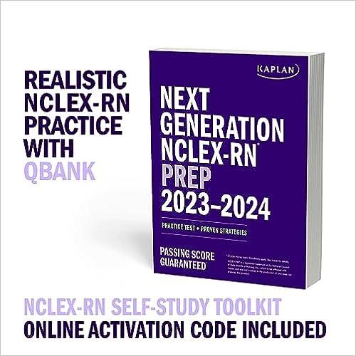 Next Generation NCLEX-RN 2023 Self-Study Toolkit Practice Questions