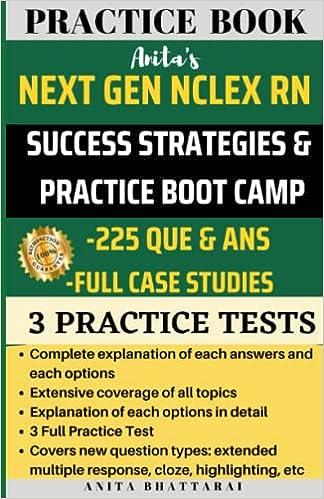 next generation nclex rn success strategies and practice boot camp 1st edition anita bhattarai 979-8388703361
