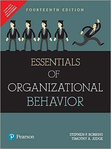 essentials of organizational behavior 14th edition robbins 9353067006, 978-9353067007