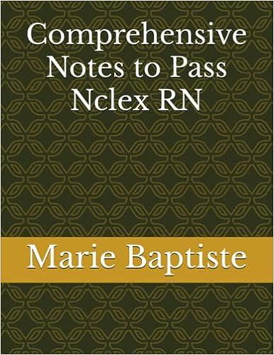 comprehensive notes to pass nclex rn 1st edition marie baptiste b0bw2vkq2f, 979-8379388850