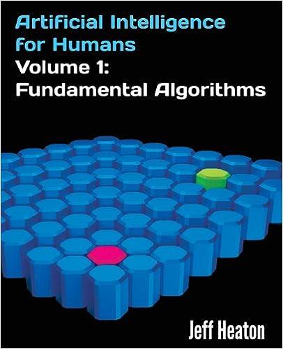 artificial intelligence for humans volume 1 fundamental algorithms 1st edition jeff heaton 1493682229,