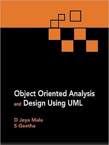Object Oriented Analysis And Design