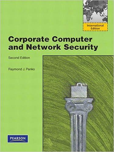 corporate computer and network security 2nd edition raymond r. panko 0136121578, 978-0136121572