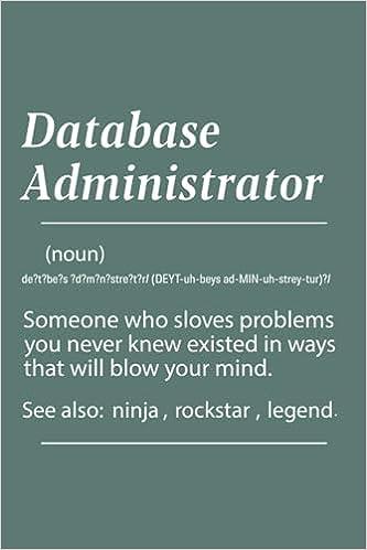 database administrator 1st edition aaliyah angel b0cfzjlqqy
