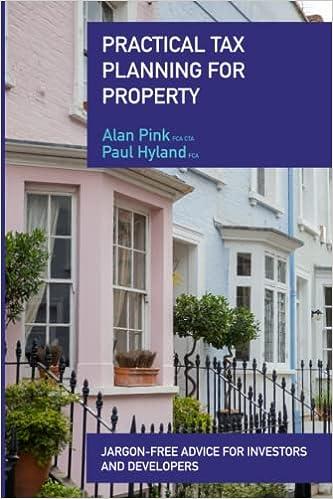 practical tax planning for property 1st edition mr alan pink fca cta , mr paul hyland fca 1916356648,