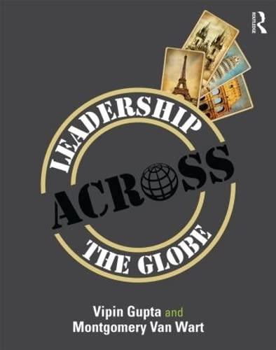 leadership across the globe 1st edition vipin gupta, montgomery van wart 1138886106, 978-1138886100